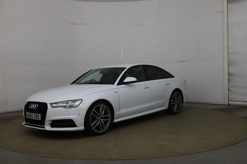 White Used 2015 Audi A6 Black Edition Sedan | £12,895 (Fair price) - Image 1/2