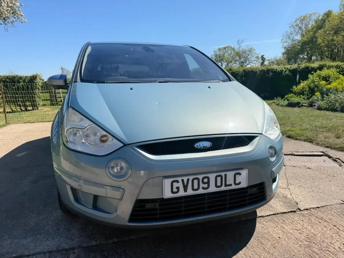 Begagnad Ford S-MAX Titanium 2009 Blå Minibuss