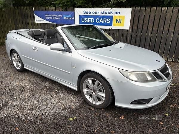 Silver Used 2008 Saab 9-3 Cabriolet Vector Cabriolet | £2,995 (Good price) - Image 1/4