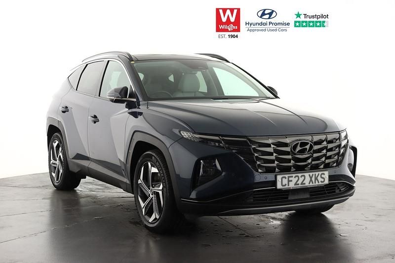 Blue Used 2022 Hyundai Tucson Ultimate SUV | £26,699 (A bit pricey) - Image 1/3