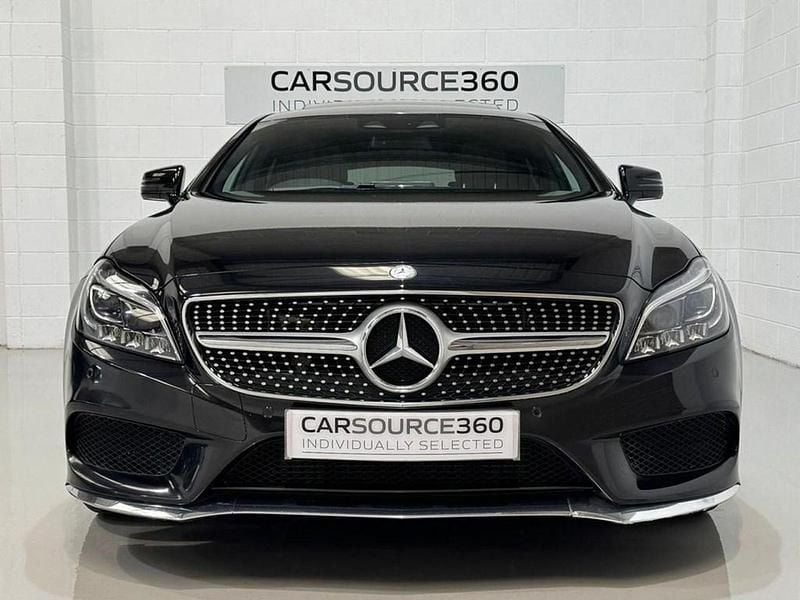 Used Mercedes CLS350 Shooting Brake AMG line 258 HP (189 kW) 2017 Black Estate