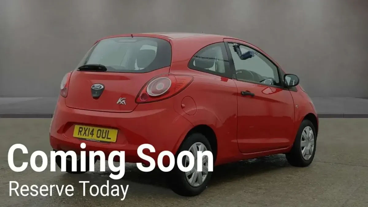 Used Ford Ka Studio 69 HP (50 kW) 2014 Red Hatchback