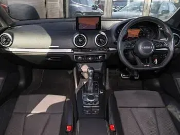 Used Audi A3 S-Line 190 HP (139 kW) 2019 Black Sedan