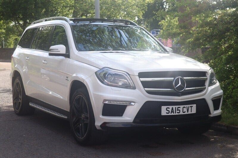 White Used 2015 Mercedes GL63 AMG AMG SUV | £17,989 - Image 1/4