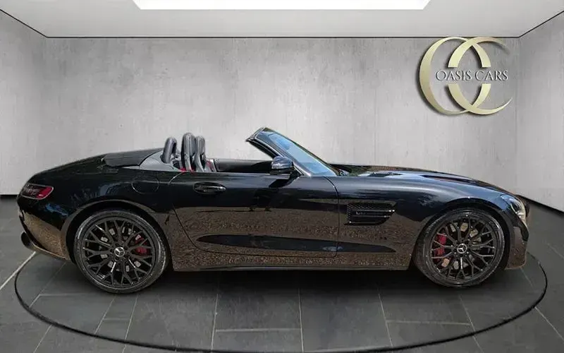 Used Mercedes AMG GT AMG 530 HP (389 kW) 2021 Black Cabriolet