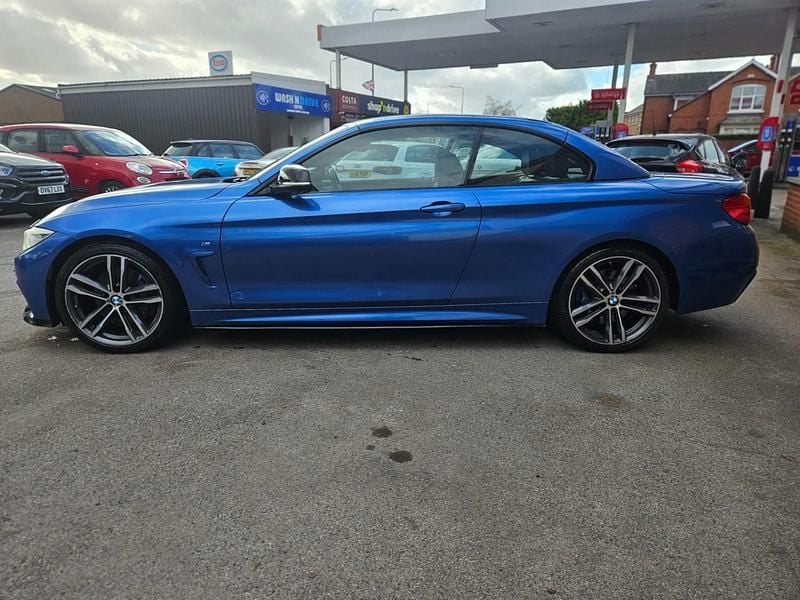 Used BMW 420 M Sport 2014 Blue Cabriolet