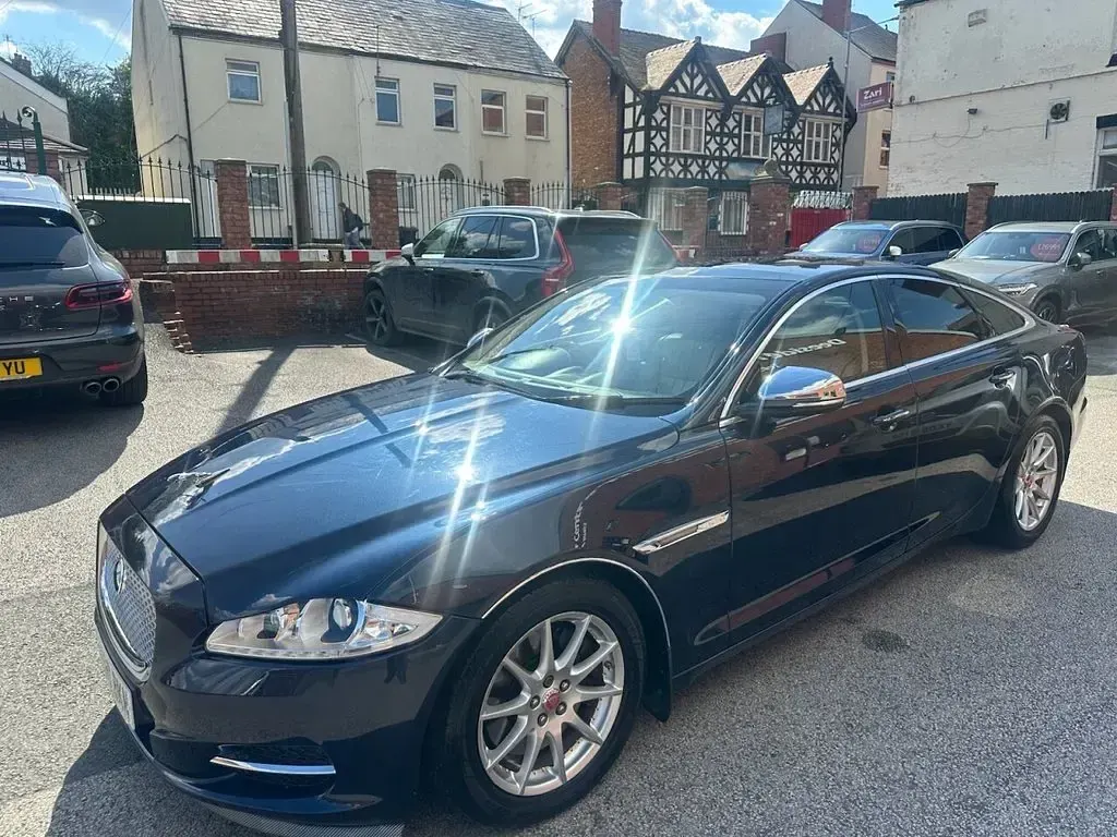 Used Jaguar XJ Portfolio 2010 Blue Sedan