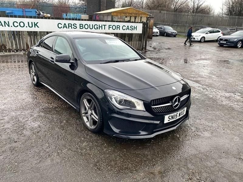 Used Mercedes CLA180 AMG 122 HP (89 kW) 2015 Black Sedan
