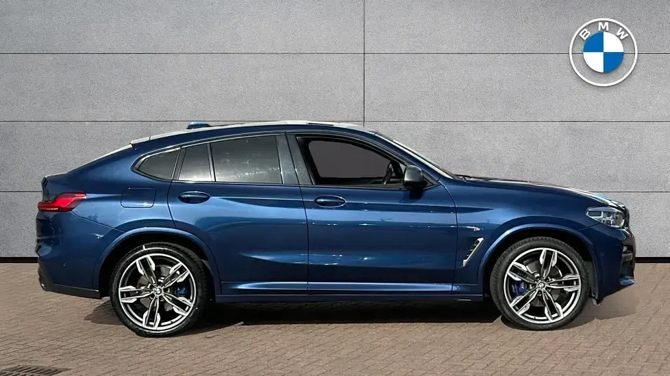 Used BMW X4 Comfort Edition 349 HP (256 kW) 2019 Phytonic blue SUV
