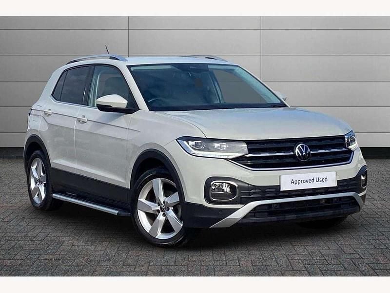 Grey Used 2022 VW T-Cross SEL SUV | £18,991 (Fair price) - Image 1/4