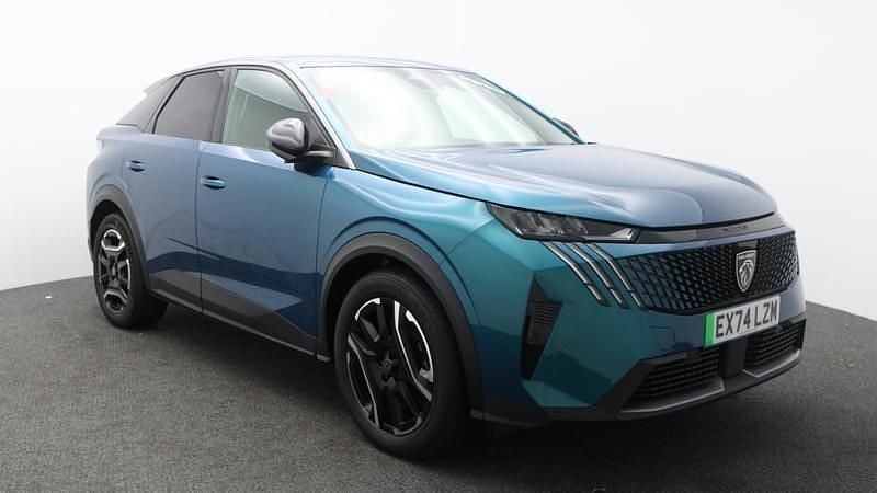 Used Peugeot e-3008 Allure 152 kW (207 HP) 2024 Blue SUV