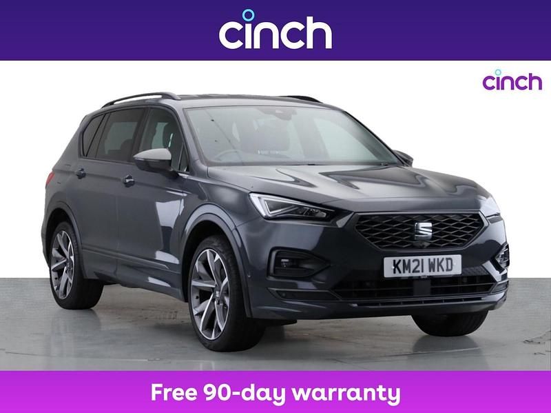 Grey Used 2021 Seat Tarraco FR Sport SUV | £20,649 (Fair price) - Image 1/3