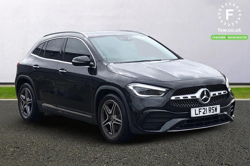 Black Used 2021 Mercedes GLA180 AMG Line Premium Plus SUV | £24,999 (Fair price) - Image 1/3
