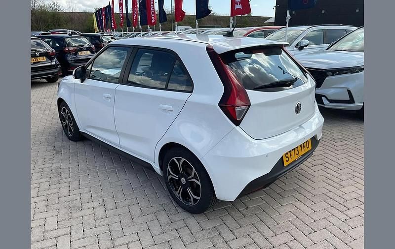 Used MG MG3 Excite 106 HP (77 kW) 2023 White Hatchback