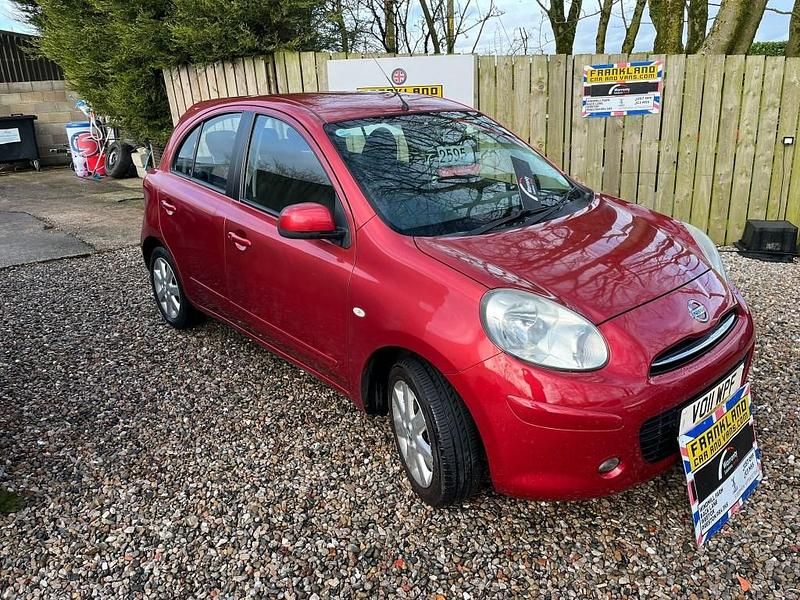 Used Nissan Micra Acenta 2011 Red Hatchback