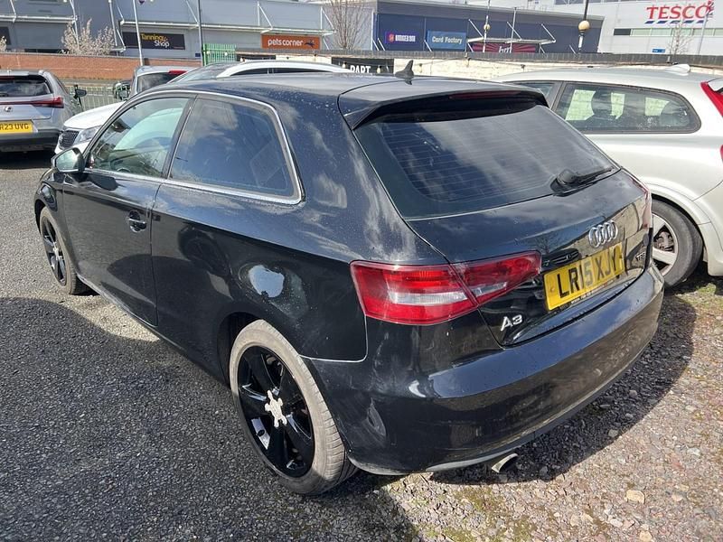 Used Audi A3 Sport 110 HP (80 kW) 2015 Black Hatchback