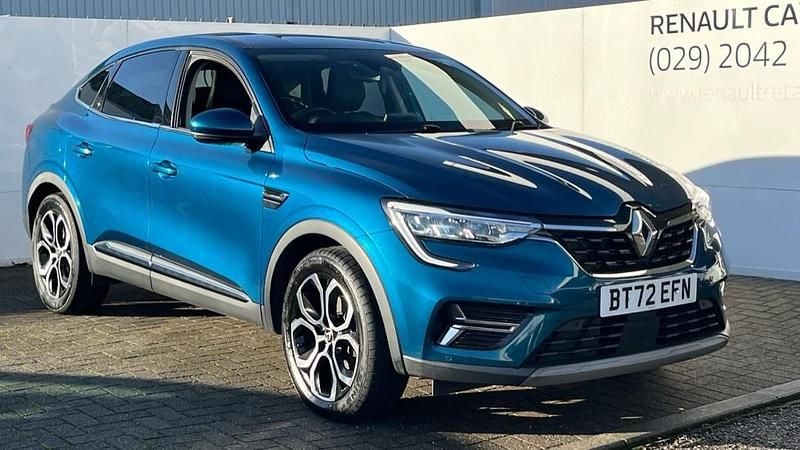 Metallic zanzibar blue Used 2022 Renault Arkana Version S SUV | £13,222 (Good price) - Image 1/1