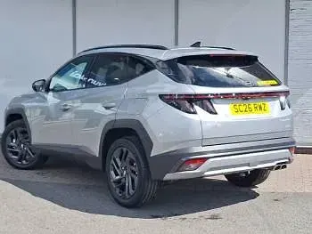 New Hyundai Tucson Blackline 239 HP (175 kW) 2026 Metallic  shimmering silver SUV