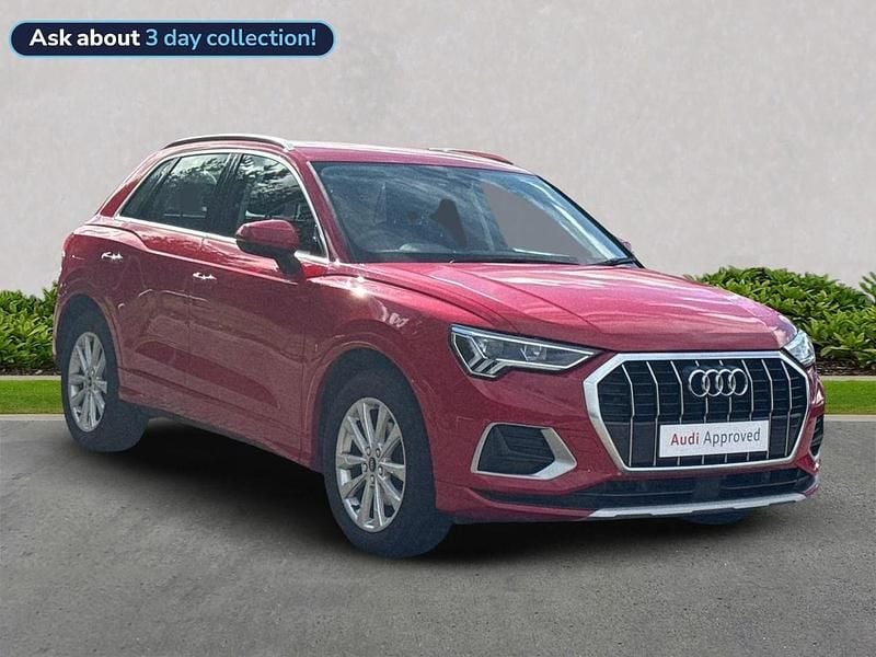Red Used 2022 Audi Q3 Sport SUV | £23,538 (Fair price) - Image 1/4