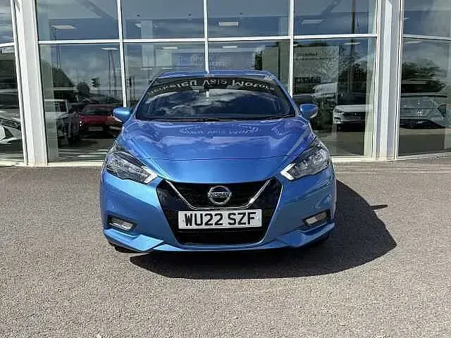 Used Nissan Micra Acenta 2022 Blue Hatchback