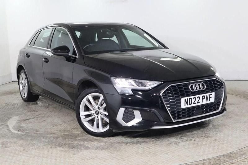 Black Used 2022 Audi A3 Sportback e-tron Sport Hatchback | £17,175 (Fair price) - Image 1/4