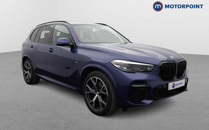 Blue Used 2022 BMW X5 M Sport SUV | £44,299 (Super price) - Image 1/4