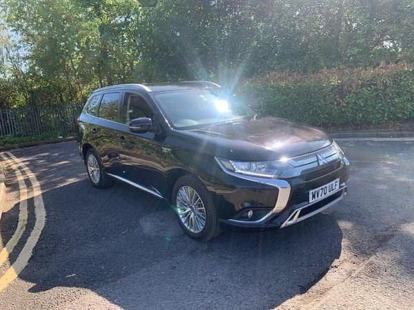 Black Used 2020 Mitsubishi Outlander P-HEV Estate | £16,599 (Fair price) - Image 1/1