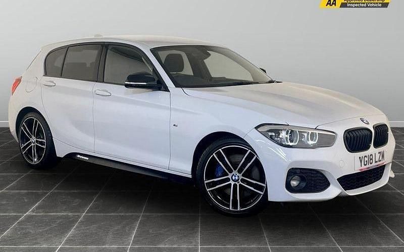 White Used 2018 BMW 120 M Sport Hatchback | £10,495 (Fair price) - Image 1/2