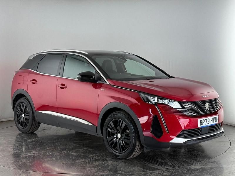 Red Used 2023 Peugeot 3008 GTi Hatchback | £18,800 (Good price) - Image 1/4