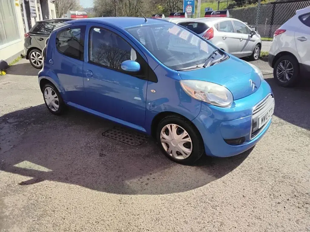 Used Citroën C1 VTR Sport 68 HP (50 kW) 2010 Blue Hatchback