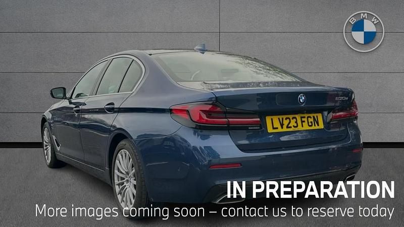 Used BMW 530e Sport Line 288 HP (211 kW) 2023 Blue