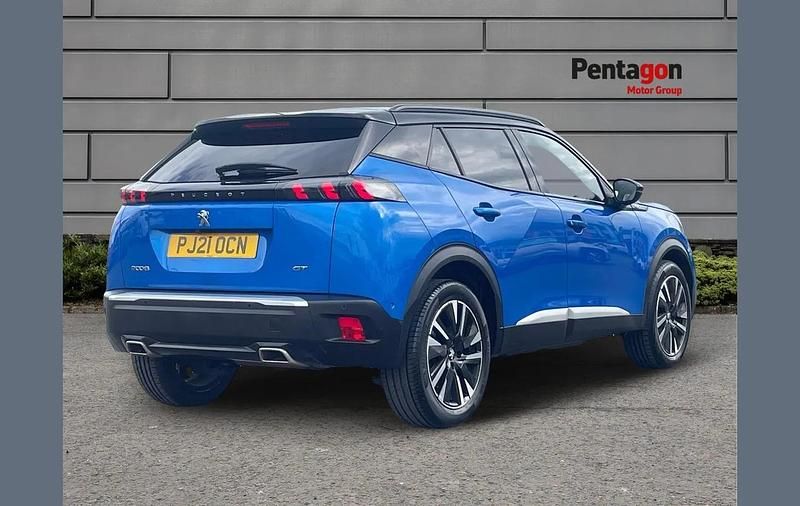 Used Peugeot 2008 Premium 128 HP (94 kW) 2021 Blue SUV
