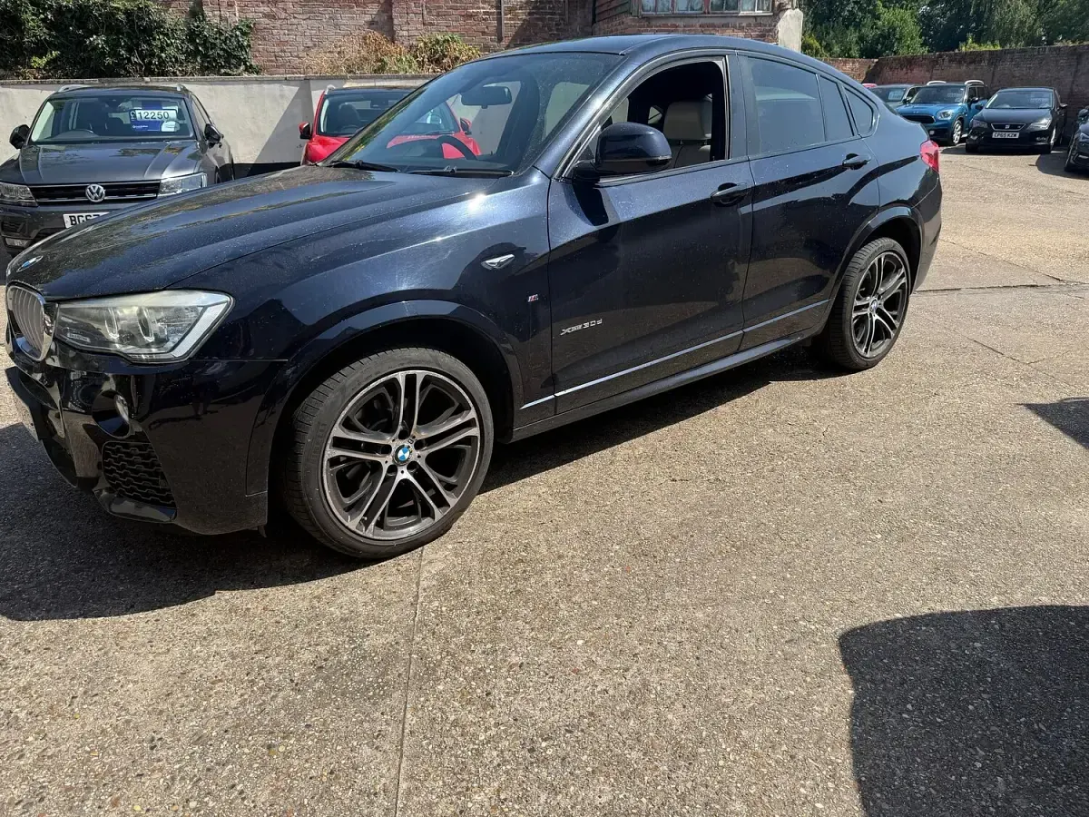Used BMW X4 M Sport 258 HP (189 kW) 2015 Black SUV