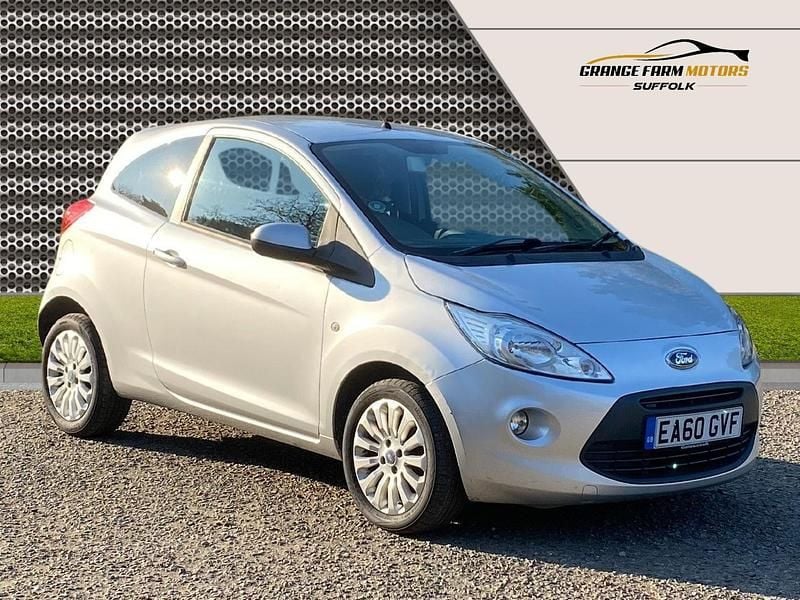 Used Ford Ka Zetec 69 HP (50 kW) 2010 Silver Hatchback