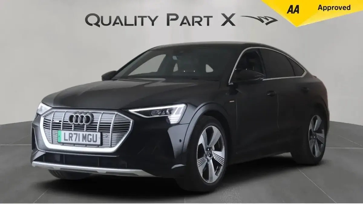 Used Audi e-tron S-Line 300 kW (408 HP) 2021 Black SUV