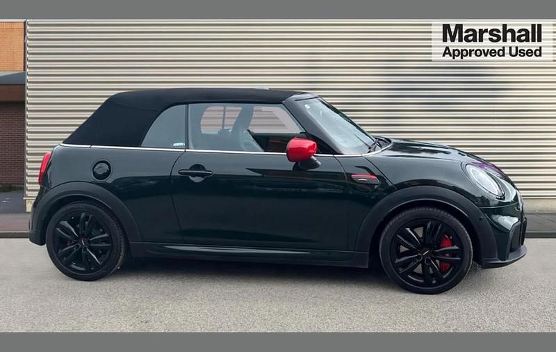 Used Mini John Cooper Works Cabriolet 228 HP (167 kW) 2023 Green Cabriolet
