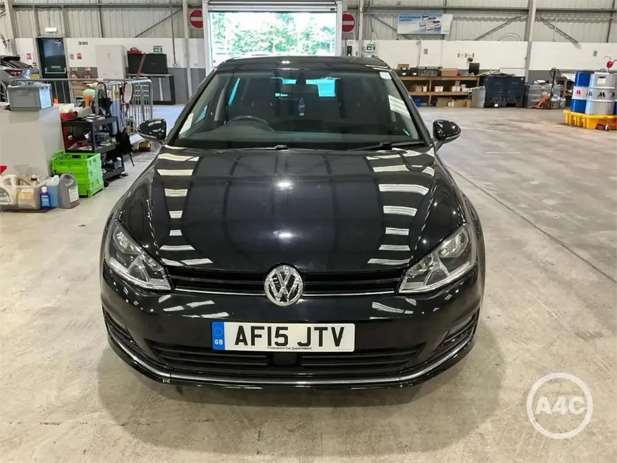 Used VW Golf VII GT 2015 Black Hatchback