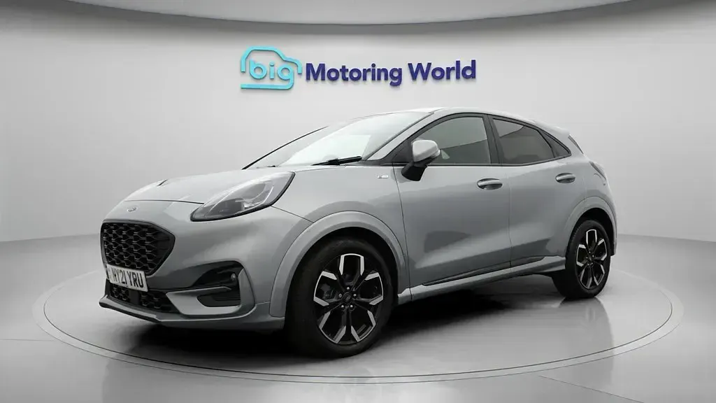 Gebraucht Ford Puma ST-Line X 125 PS (91 kW) 2021 Silber SUV