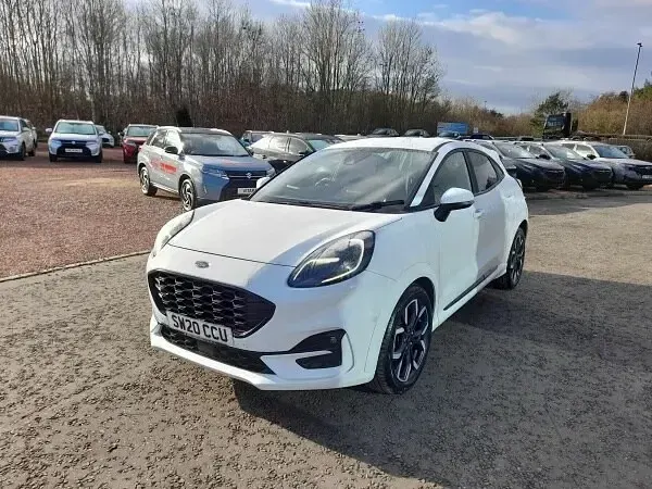 Used Ford Puma ST-Line X 125 HP (91 kW) 2020 White SUV