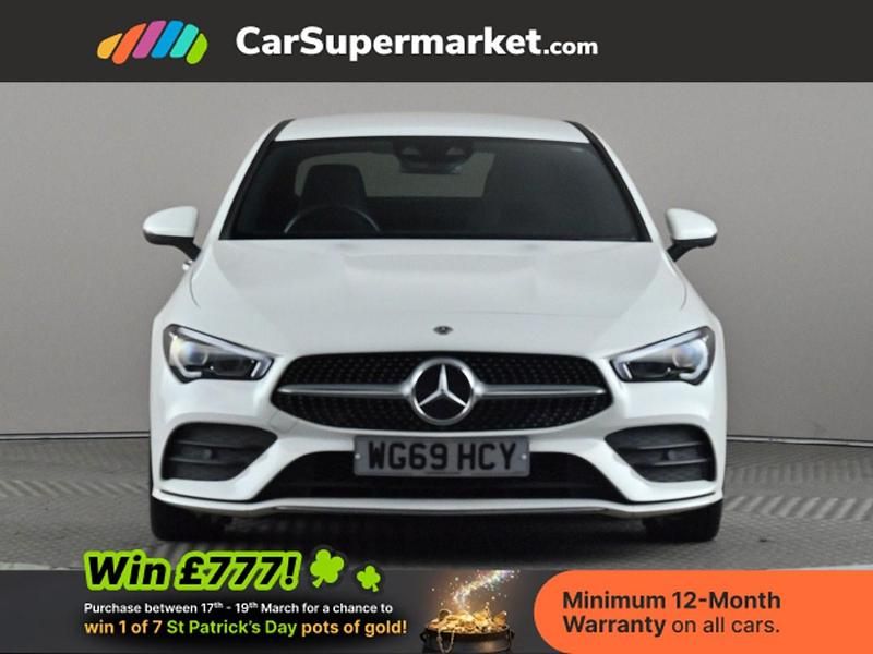Used Mercedes CLA200 AMG Line Premium 2019 White Coupe