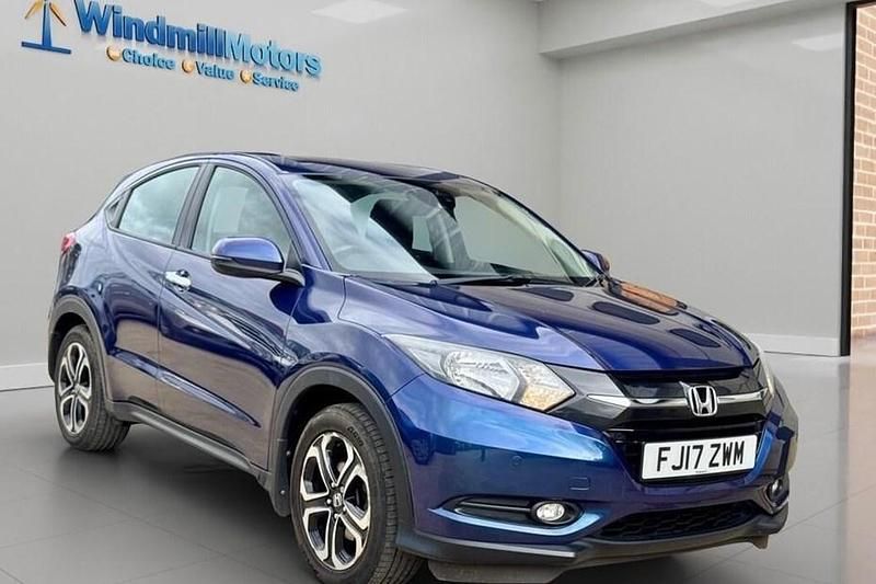 Used Honda HR-V SE 130 HP (95 kW) 2017 Blue SUV