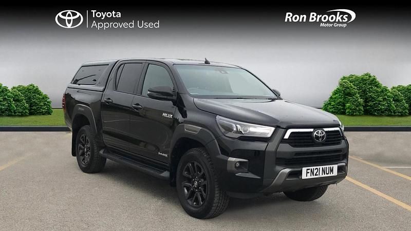 Black Used 2021 Toyota HiLux Pickup | £33,400 (A bit pricey) - Image 1/4