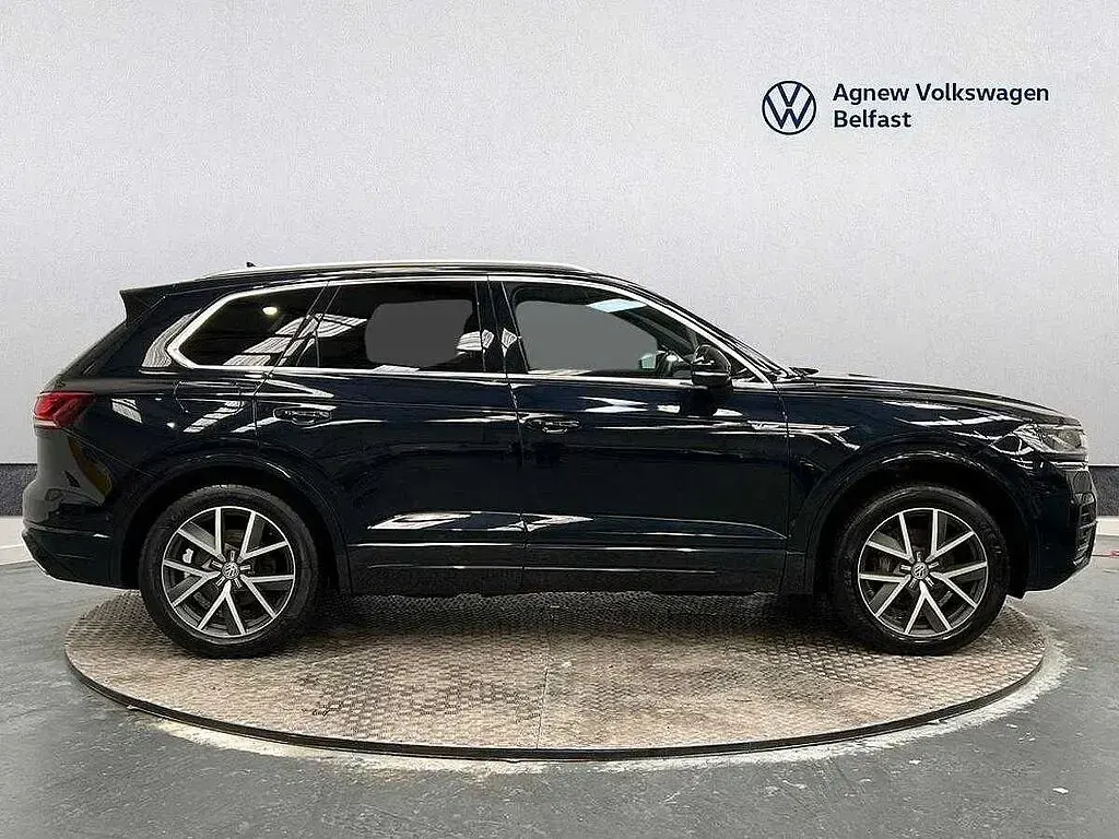 Used VW Touareg R-line 231 HP (169 kW) 2019 Blue SUV