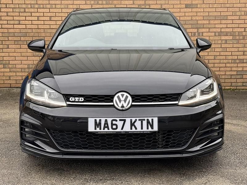 Used VW Golf VII GTD 184 HP (135 kW) 2017 Black Hatchback