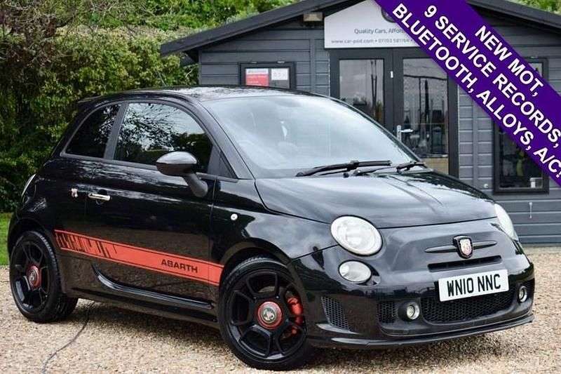 Black Used 2010 Abarth 500 Hatchback | £2,995 (Good price) - Image 1/1