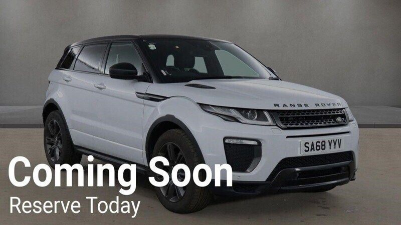 White Used 2018 Land Rover Range Rover evoque Landmark Estate | £12,240 (Good price) - Image 1/4