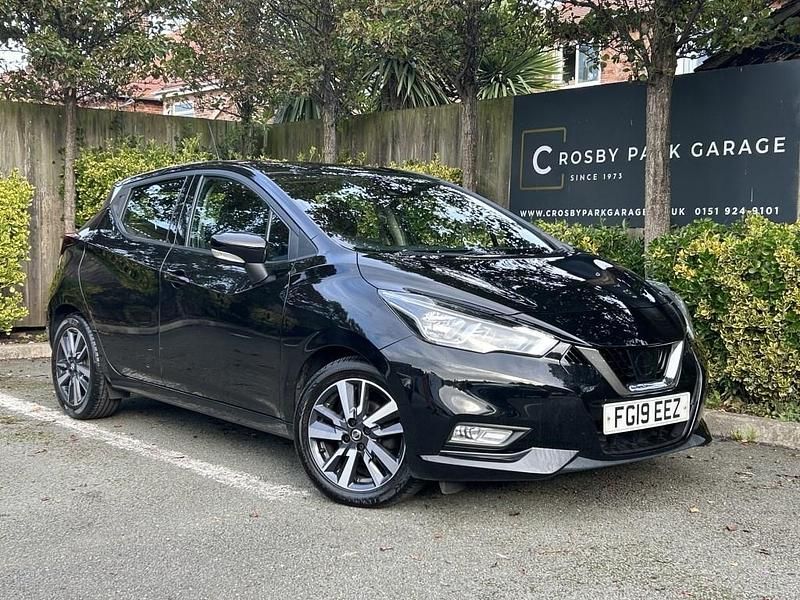 Black Used 2019 Nissan Micra Acenta Hatchback | £8,500 (Fair price) - Image 1/4