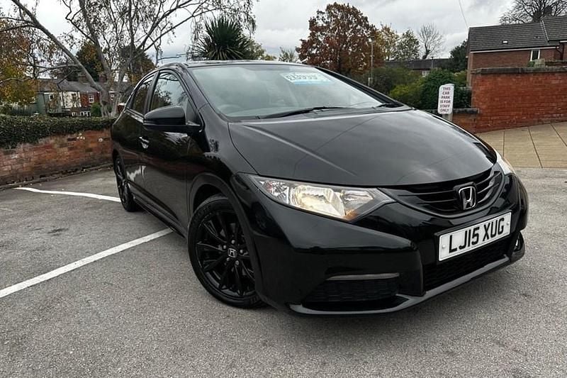 Black Used 2015 Honda Civic Black Edition Hatchback | £3,995 (Good price) - Image 1/1