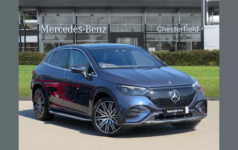 Blue Used 2023 Mercedes EQE350 AMG line Sedan | £58,500 - Image 1/4