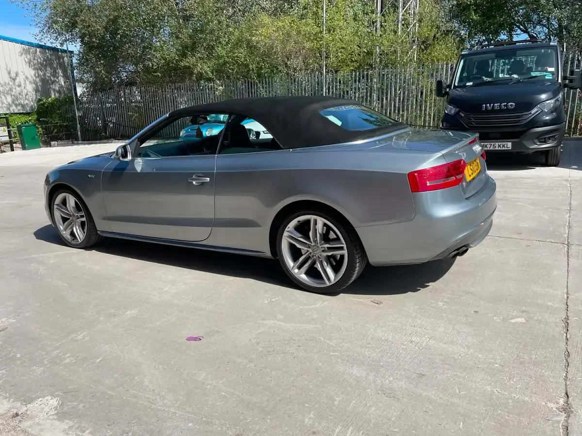 Used Audi A5 Cabriolet 2010 Grey Cabriolet
